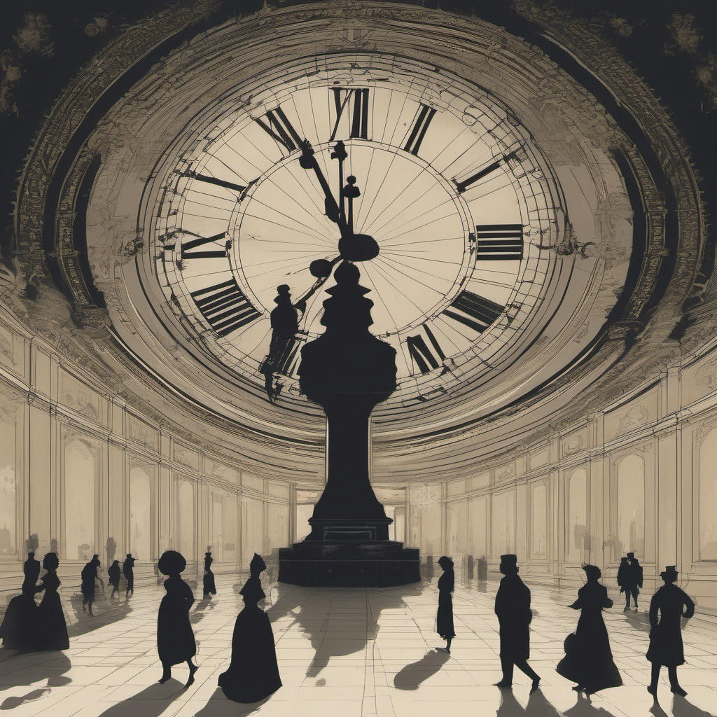 Clock Striking Midnight