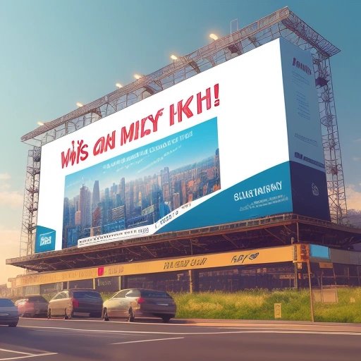 Billboard in Comic Sans 2.0