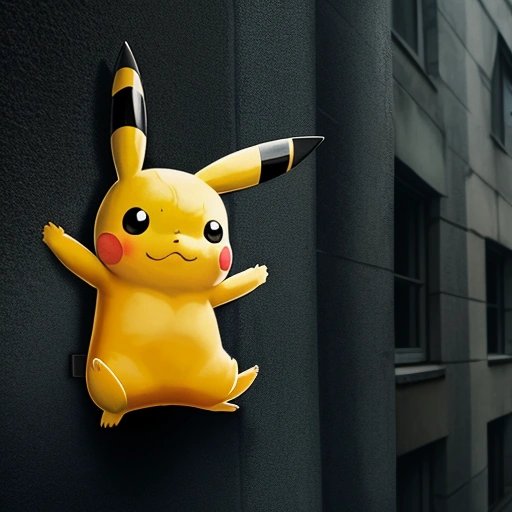 Pikachu undergoing spy training