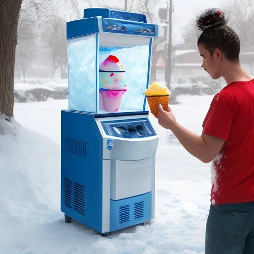 Becoming a snowcone machine