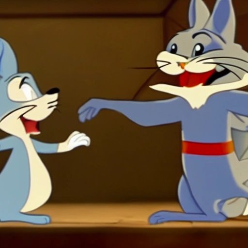 Tom and Jerry disappointed