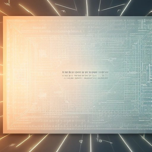 Binary code and math formulas forming giant paperclip outline