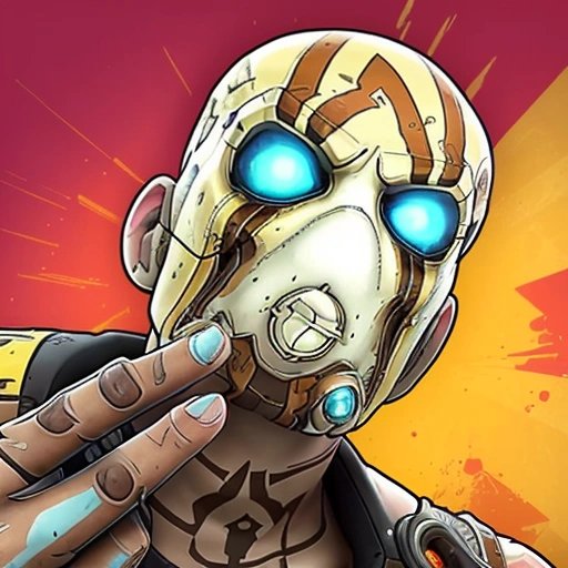 Excited gamer shooting bananas in Borderlands 4