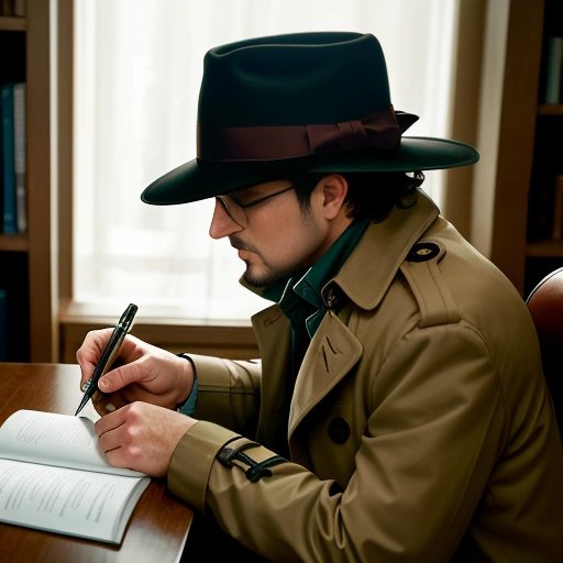 Writer as a literary detective