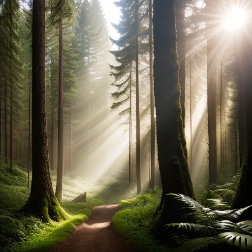 Lush forest representing Netflix's tree-planting initiative