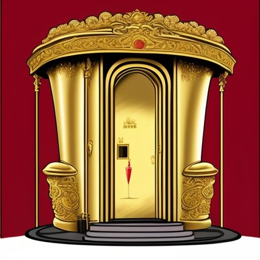VIP porta potty