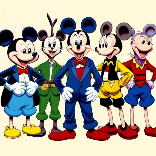 Old cartoon characters vs new ones