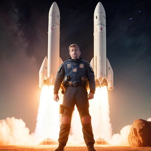 Steve Carrell in Space Force uniform