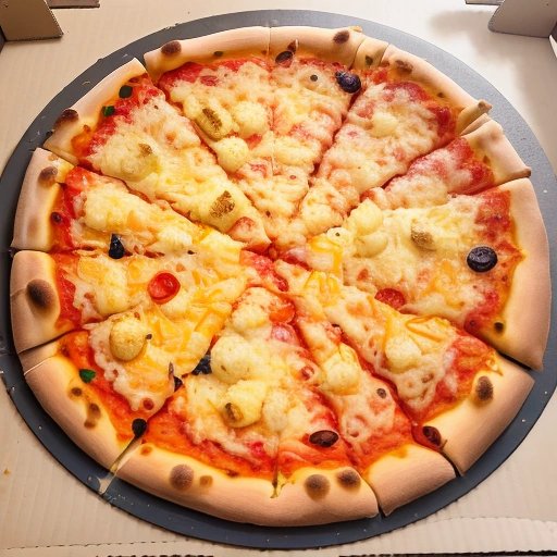 Delicious pizza without pineapple