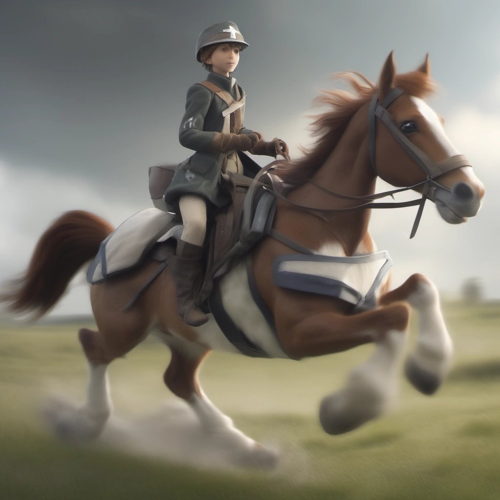 Littlepip on Hooves