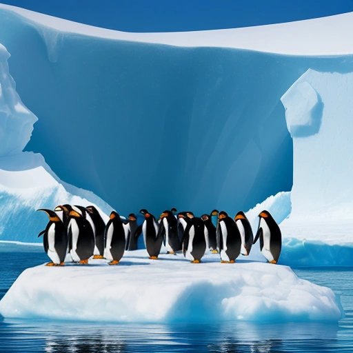 Penguins celebrating confusion