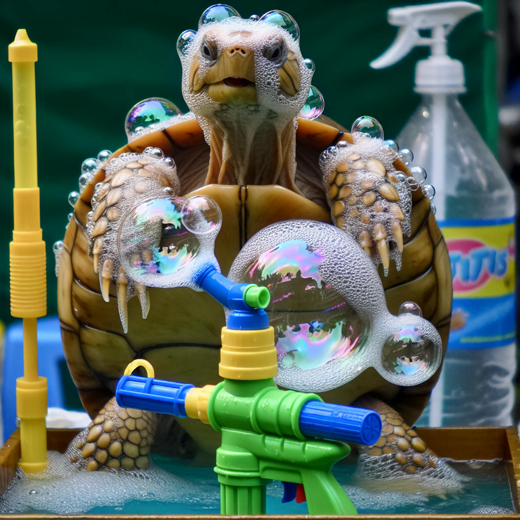 Those are just bubbles, Squirtle!