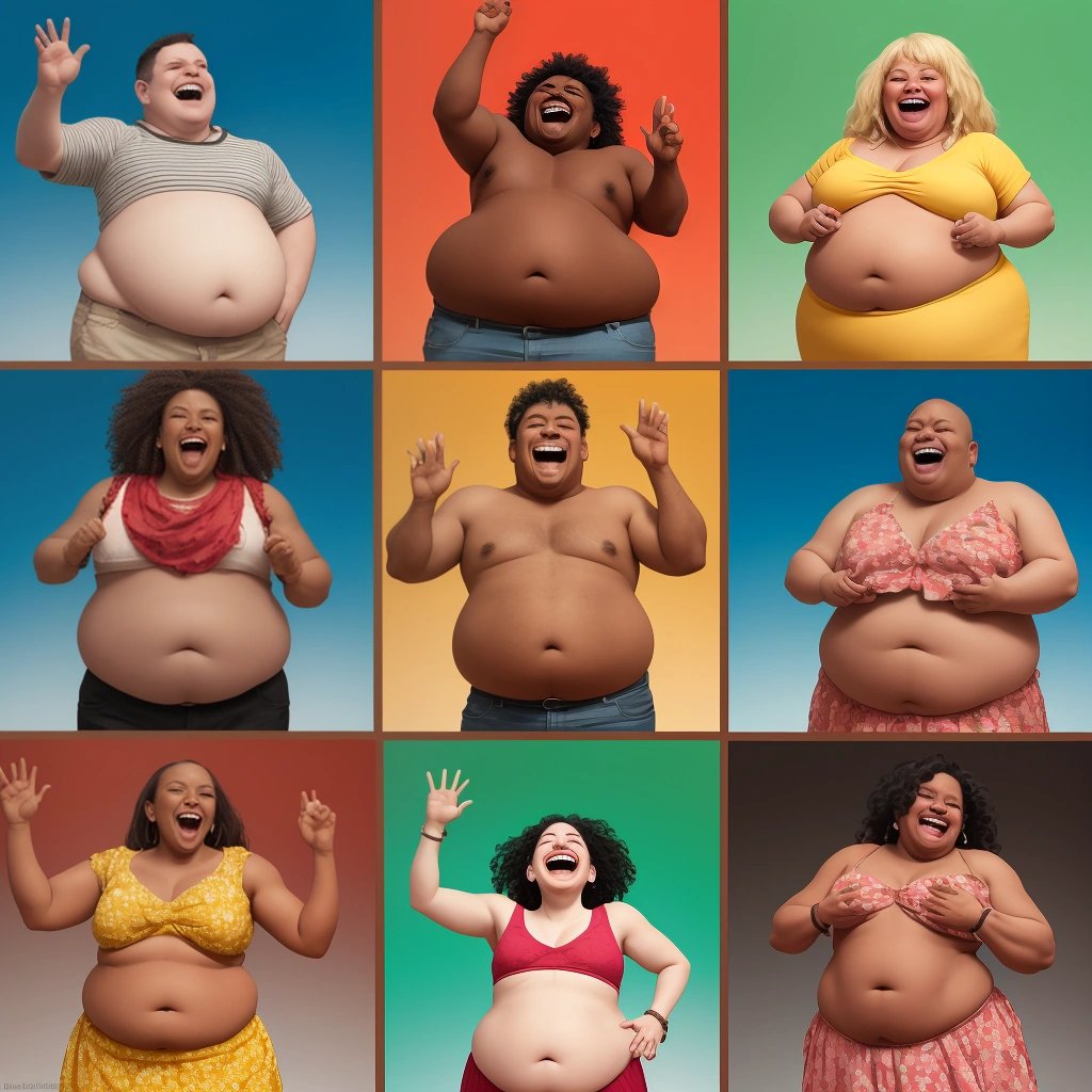 People laughing