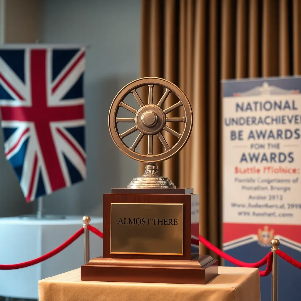 The Defeat Champion trophy