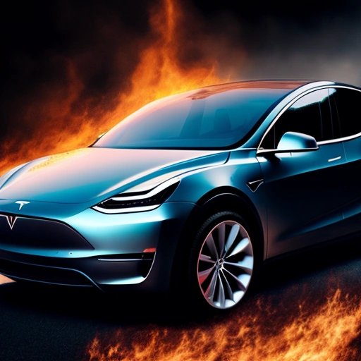 Tesla Model Y movie poster