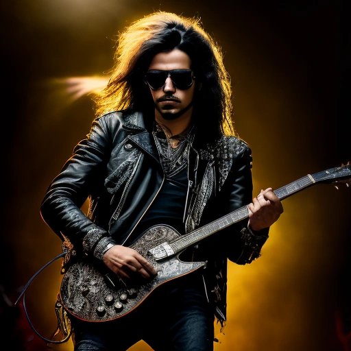 Rockstar Pedro on stage
