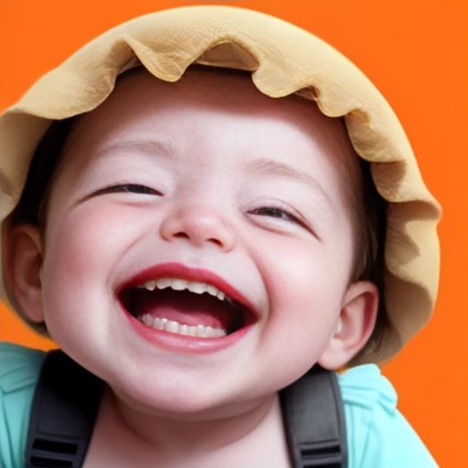 Viral video of a laughing baby