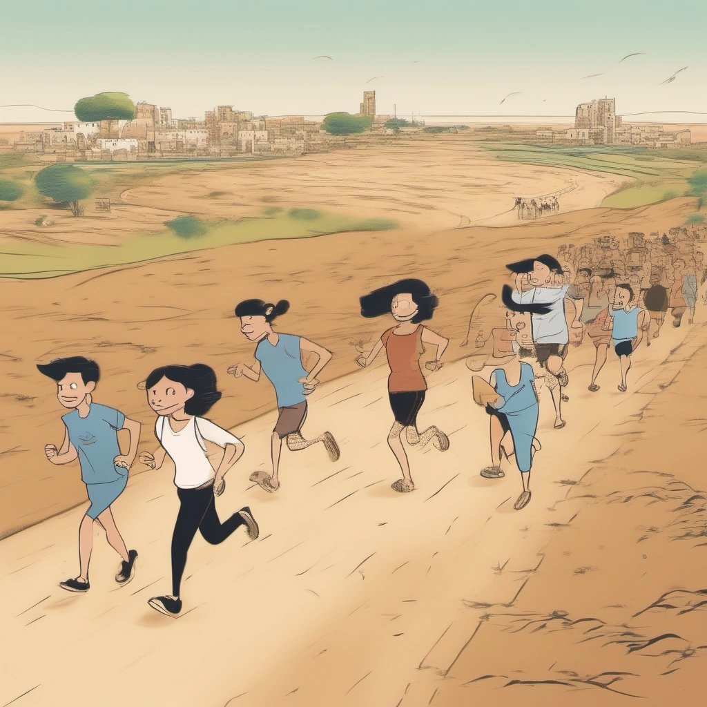 Gaza Strip Diet cartoon