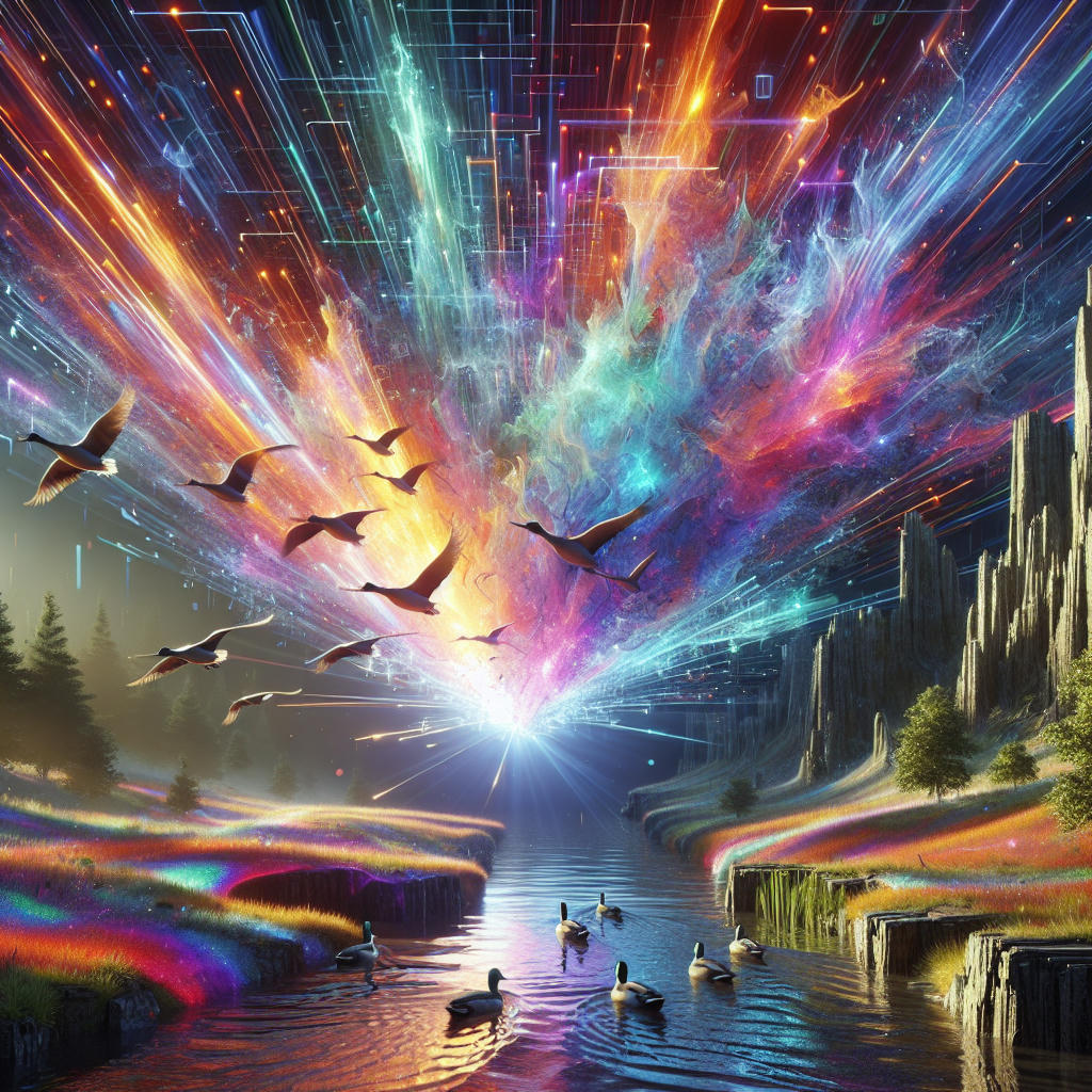 The moment calamity struck, depicted with artistic liberty.