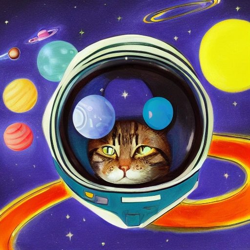 Cat in space