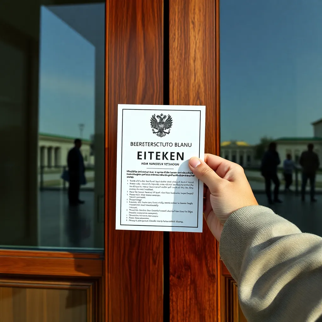 Міністерство планів та супутнього планування: урочисте відкриття таблички