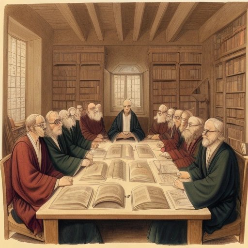 Sunglasses-wearing philosophers meeting