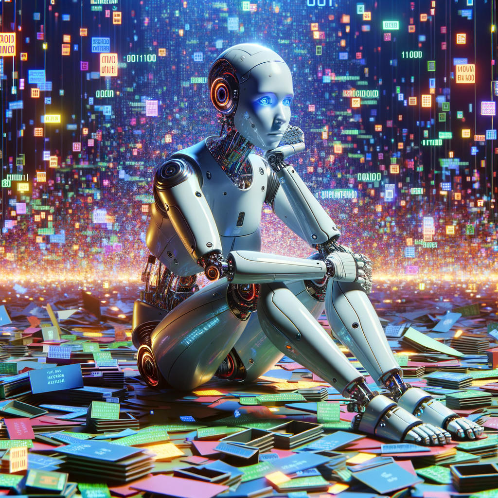 A sassy homage to the trials and tribulations of AI.