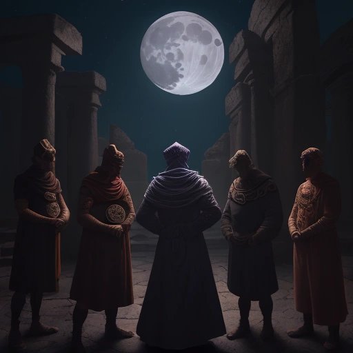 Mystical encounter with the stonecutters
