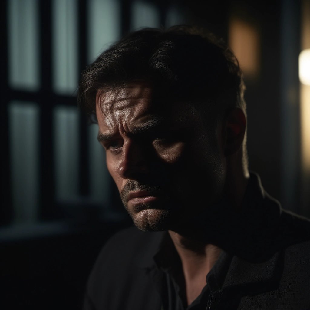 Brooding Protagonist in Hollyoaks Endgame