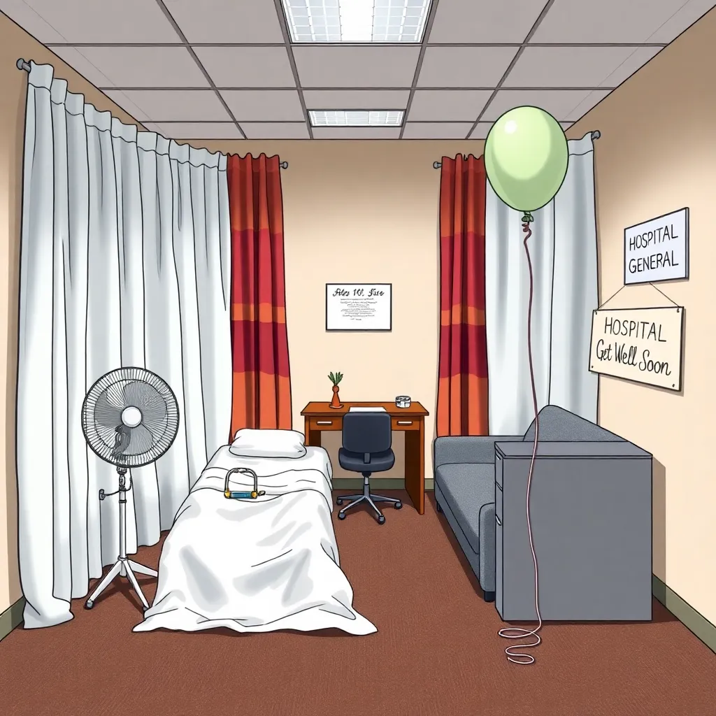 “Hospital… General”: the bargain fake hospital set