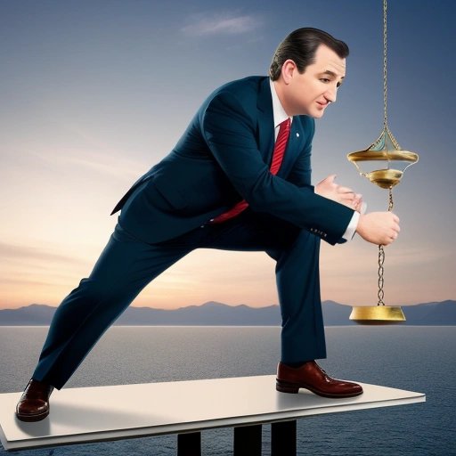 Ted Cruz juggling the scales of justice