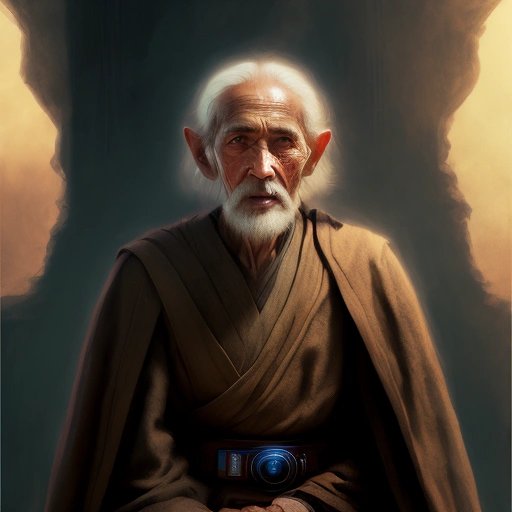 Yoda portrait