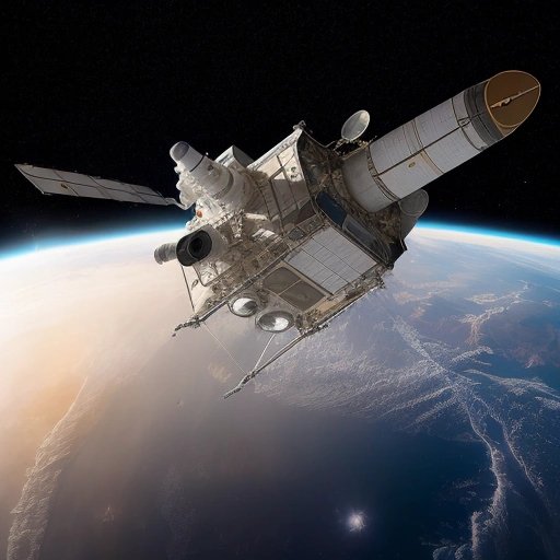 NASA spacecraft with filtration system