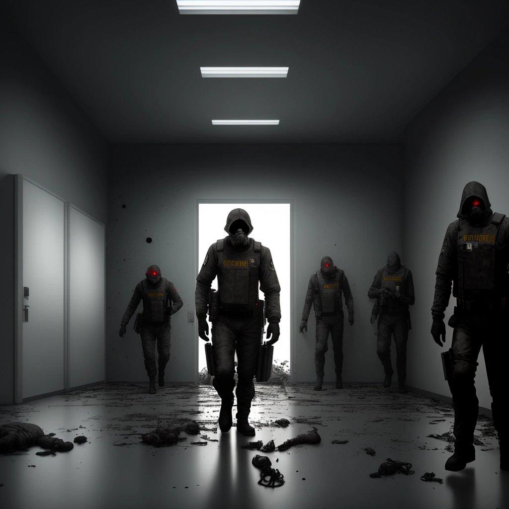 Chaos inside the SCP Foundation facility