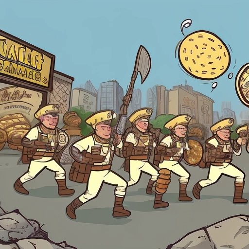 Bagel Brigade on their quest