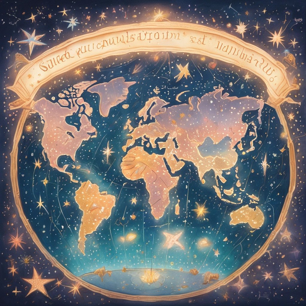 World filled with sweet nothings