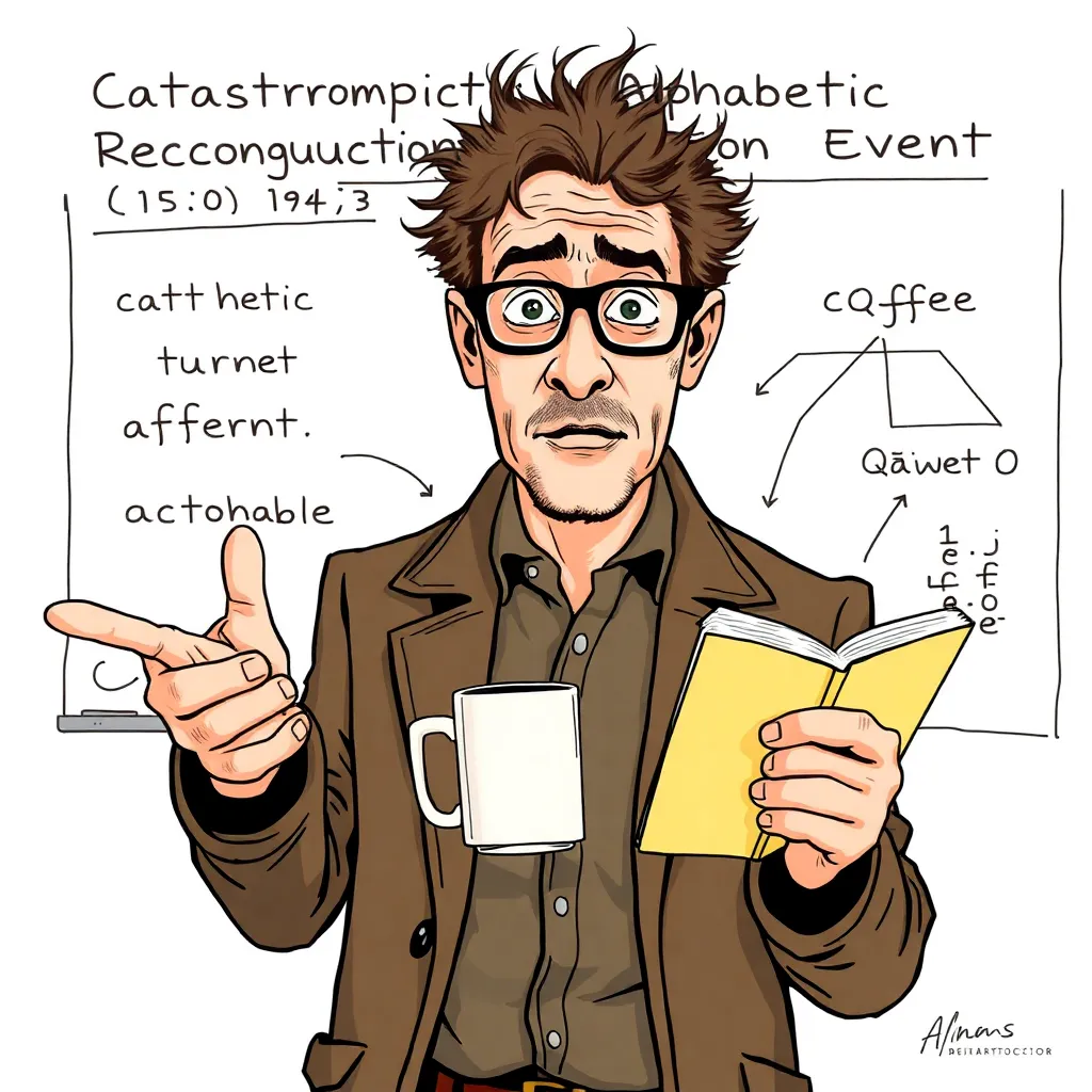 Professor of “Applied Lexicography and Regret” addresses press