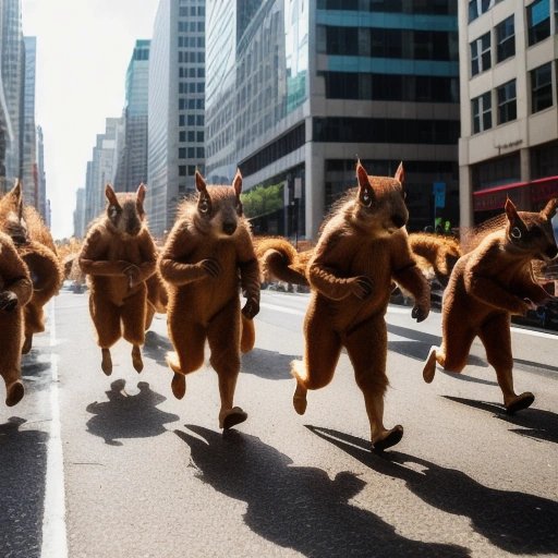 Invasion of alien squirrels