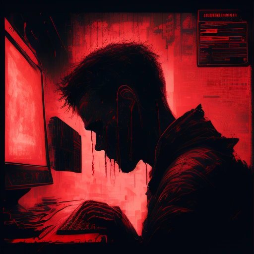 Person worried about encryption