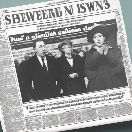 Fake news headline