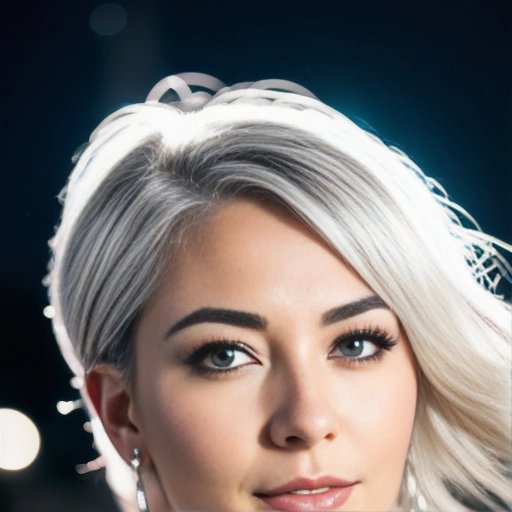 Luna Starlight - The Mysterious Moonlit Beauty