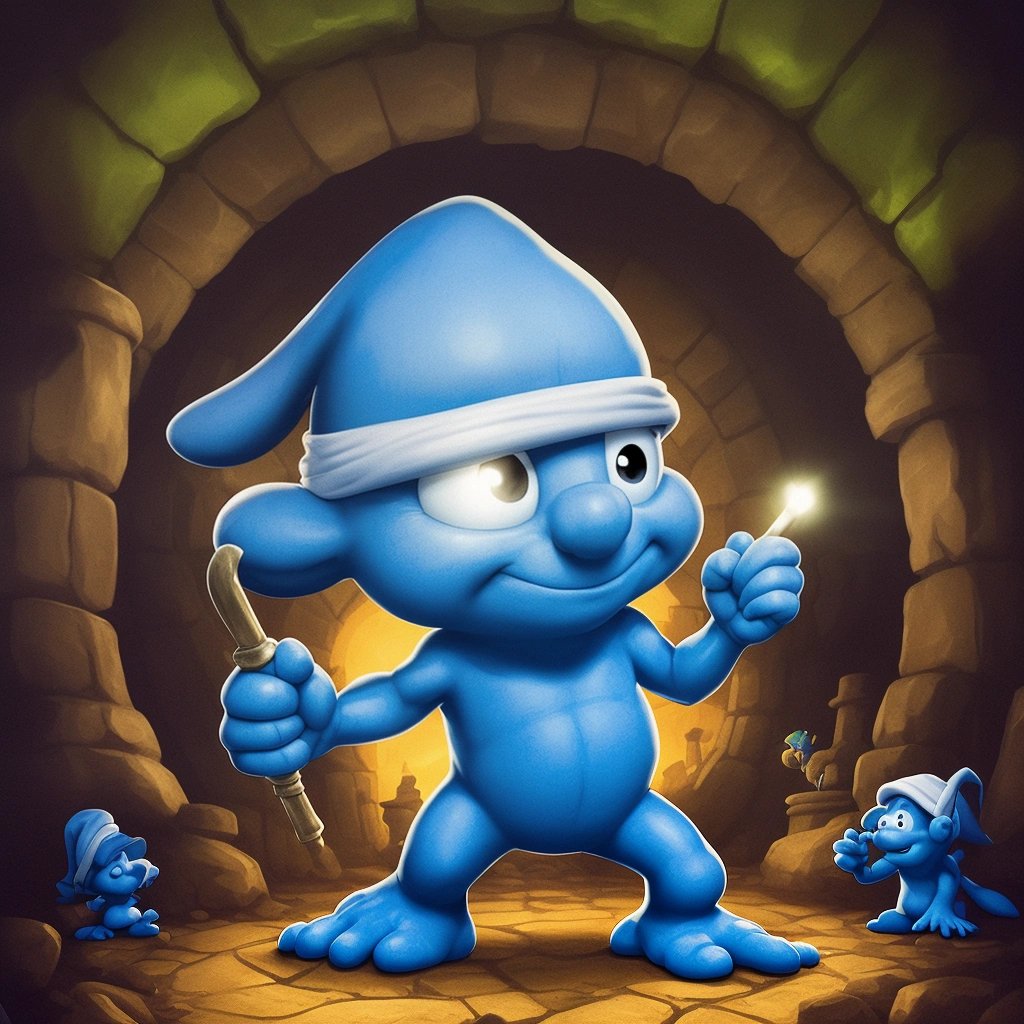 Secret Smurf society meeting