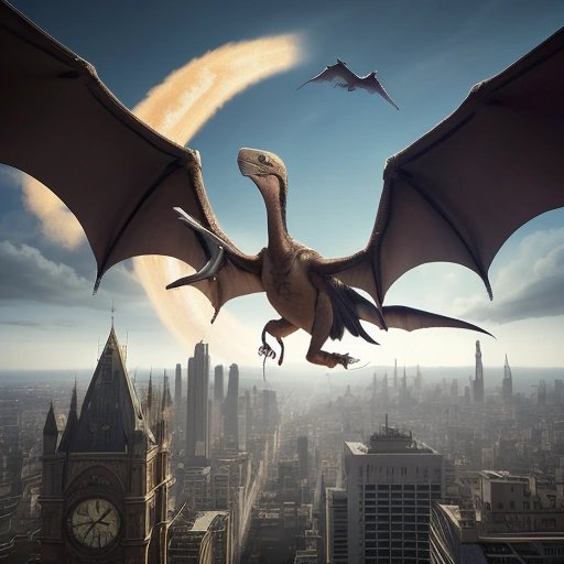 Time-traveling pterodactyl
