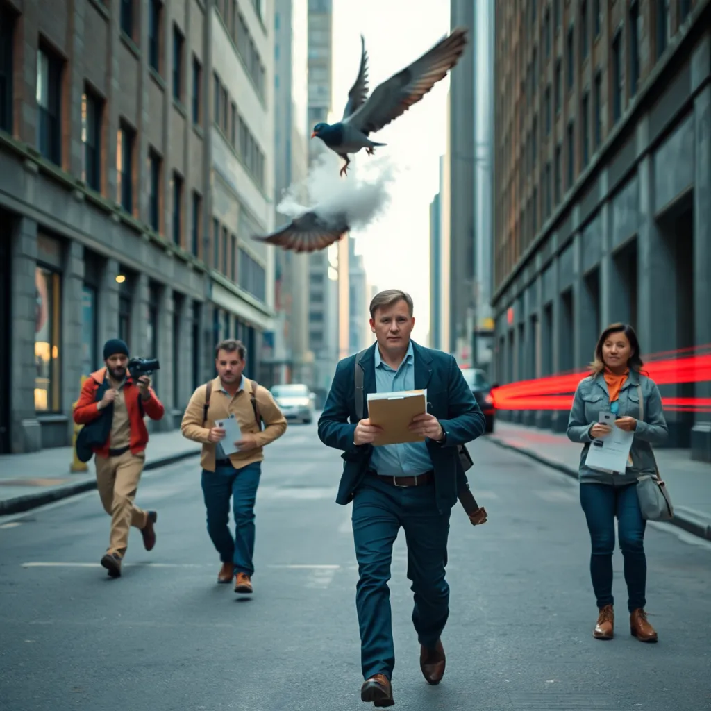 “He’s not acting—he’s escaping the scene”