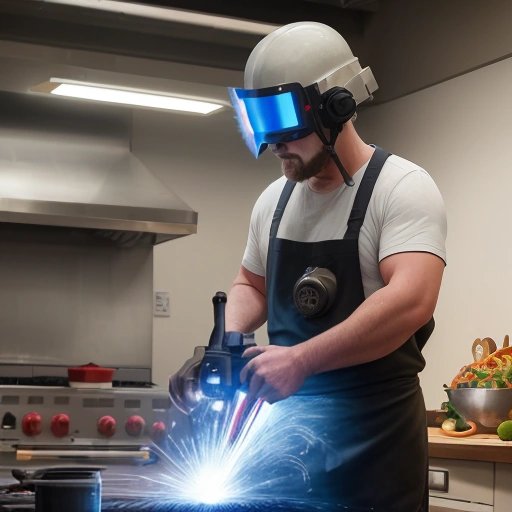 Cooking with a plasma cutter