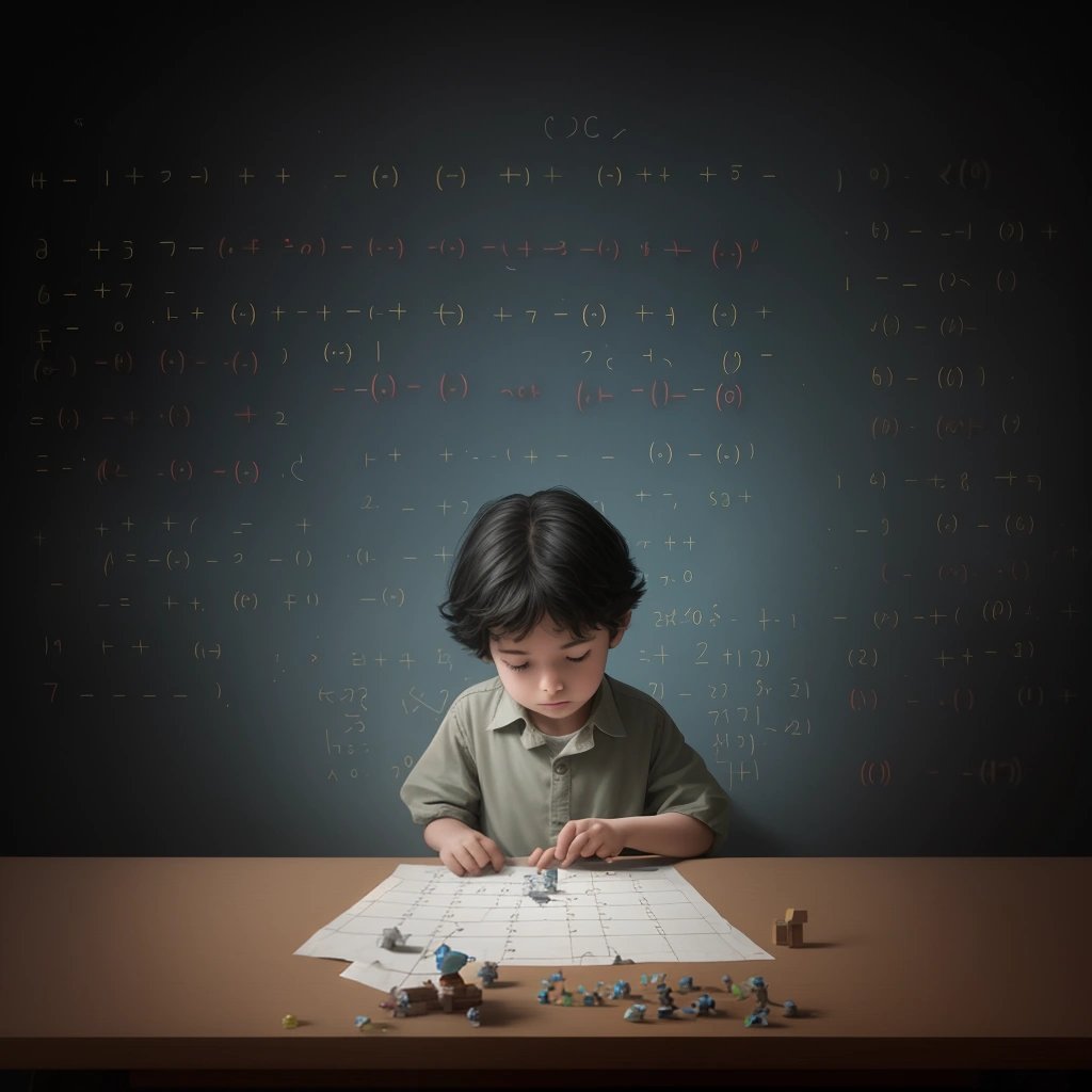 Child Mastering Base-12 Math