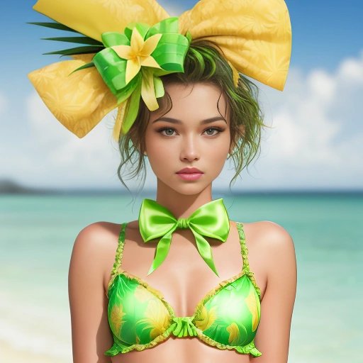 Tropical Tease Pineapple Lingerie