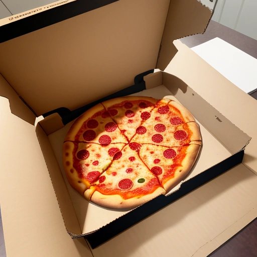 Edible pizza box
