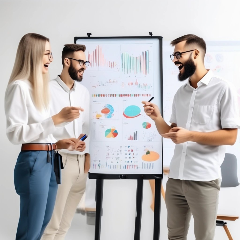 Researchers conducting a study