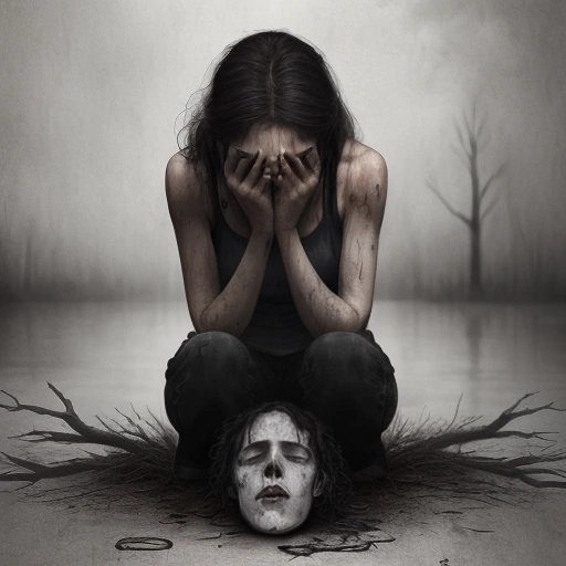 Survivor mourning loved one